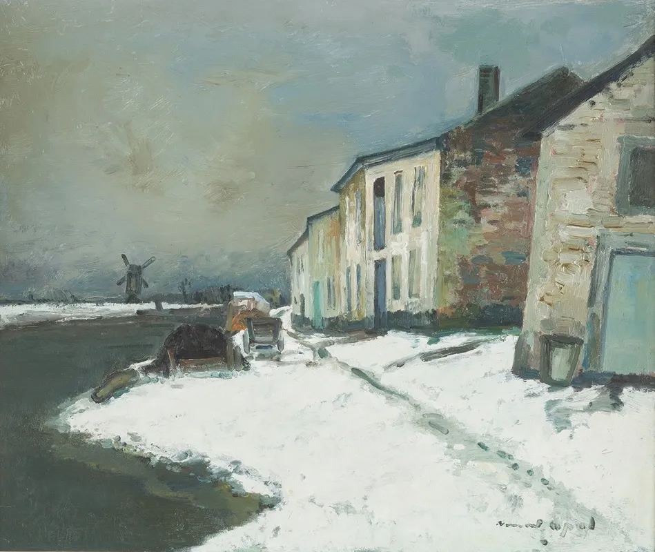 Paysage 41 by Armand Apol - Canvas Print