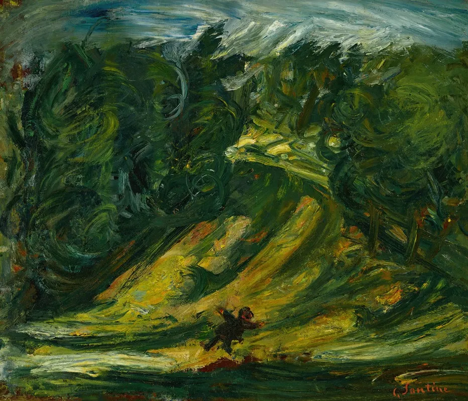 Paysage 50 by Chaïm Soutine - Canvas Print