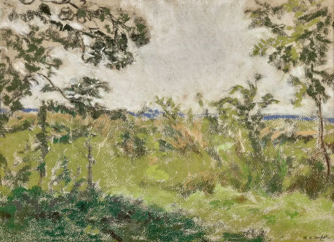 Paysage 98 by Ker-Xavier Roussel - Canvas Print