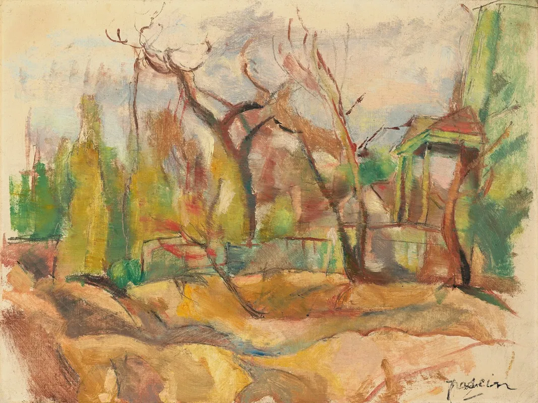 Paysage A Cuba by Jules Pascin - Canvas Print