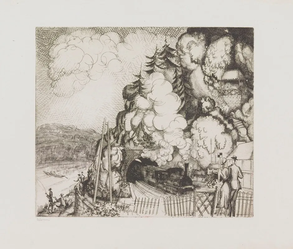 Paysage Au Tunnel