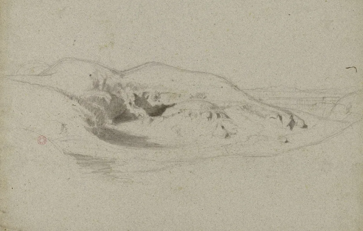 Paysage Avec Colline