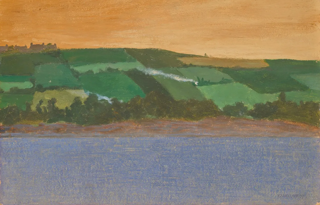 Paysage Cotier by Félix Vallotton - Canvas Print