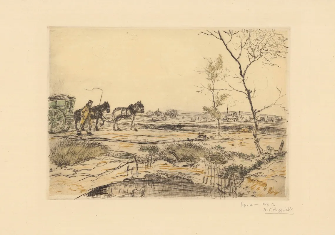 Paysage De Banlieue Le Tombereau