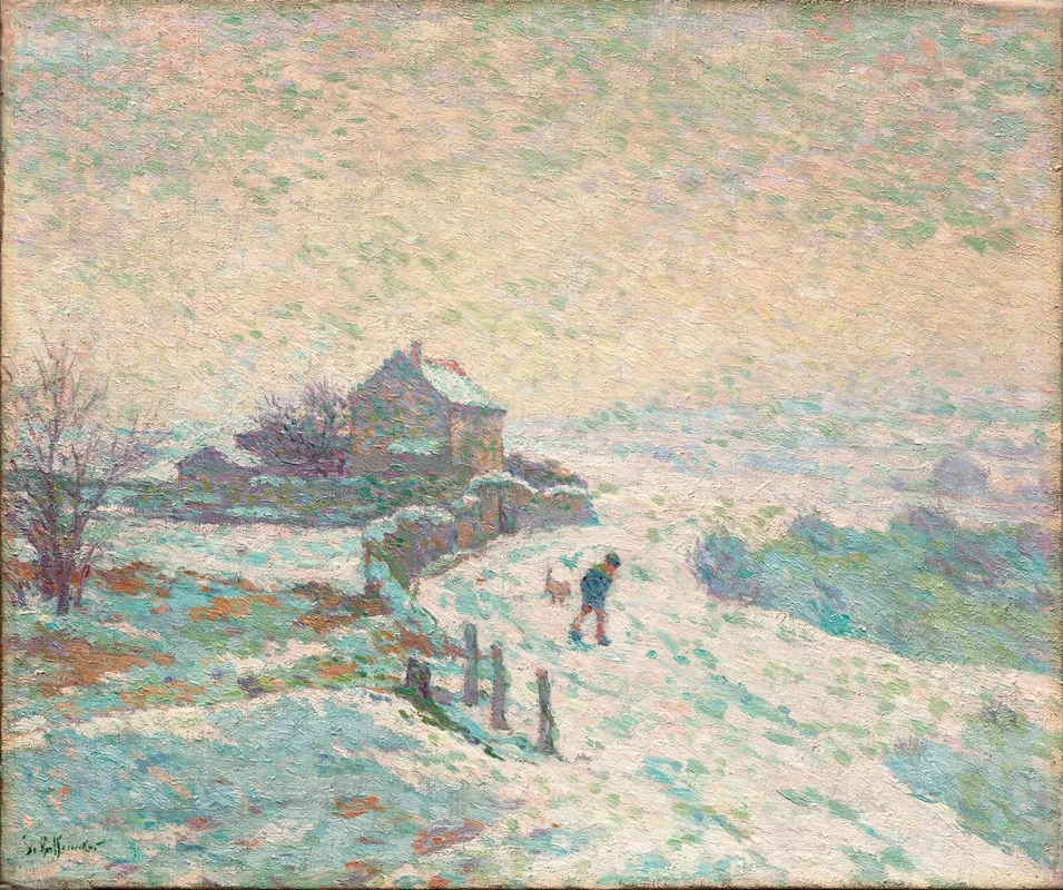 Paysage De Neige