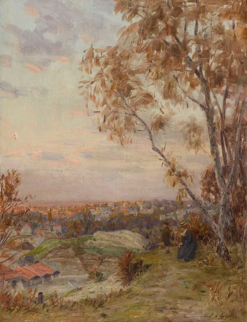 Paysage Les Hauteurs De Villemomble Vers Rosny Sous Boi