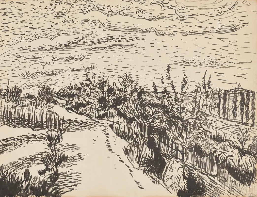 Paysage Pres De Collioure by André Derain - Canvas Print