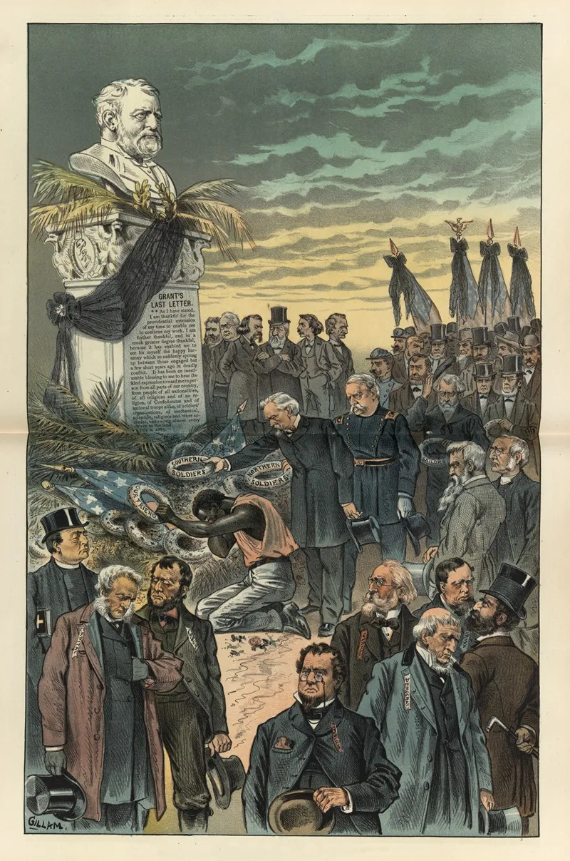 Peace And The Good Will Of All Men by Bernhard Gillam - Canvas Print