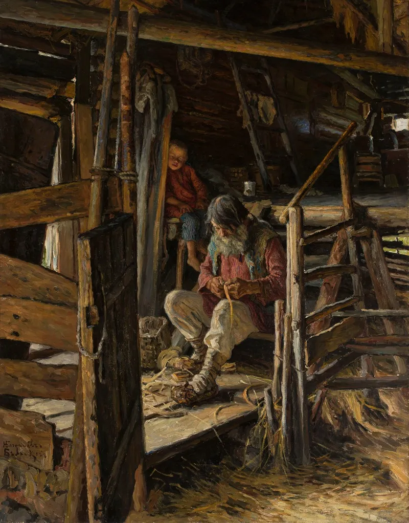 Peasant Cottage Interior 2