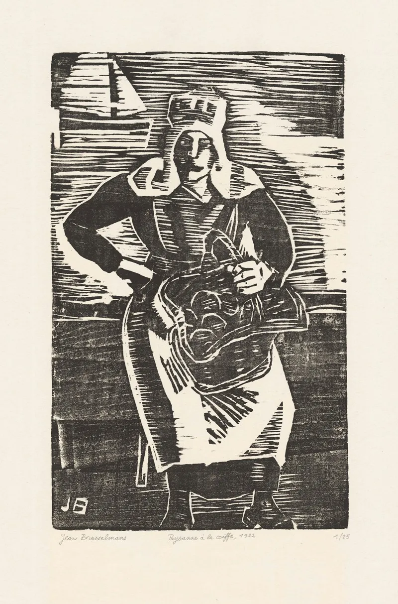 Peasant Woman With Headdress