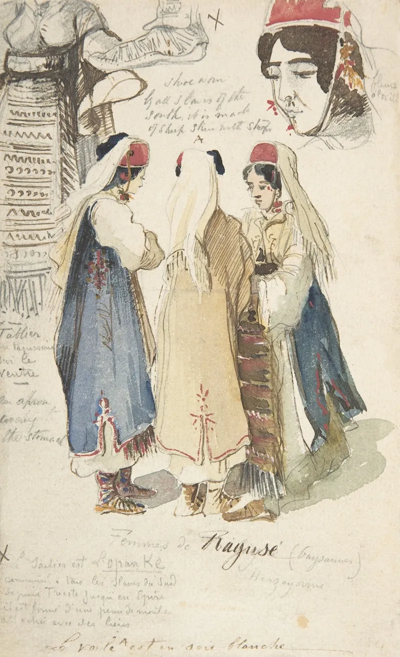 Peasant Women From Ragusa