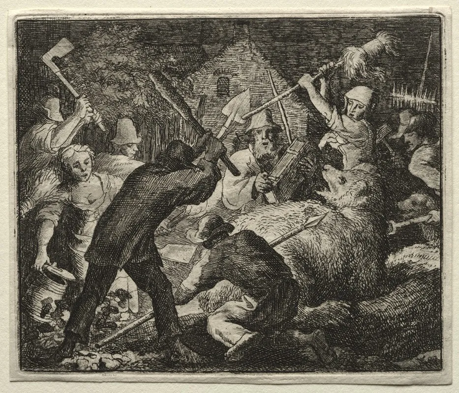Peasants Attack The Bear