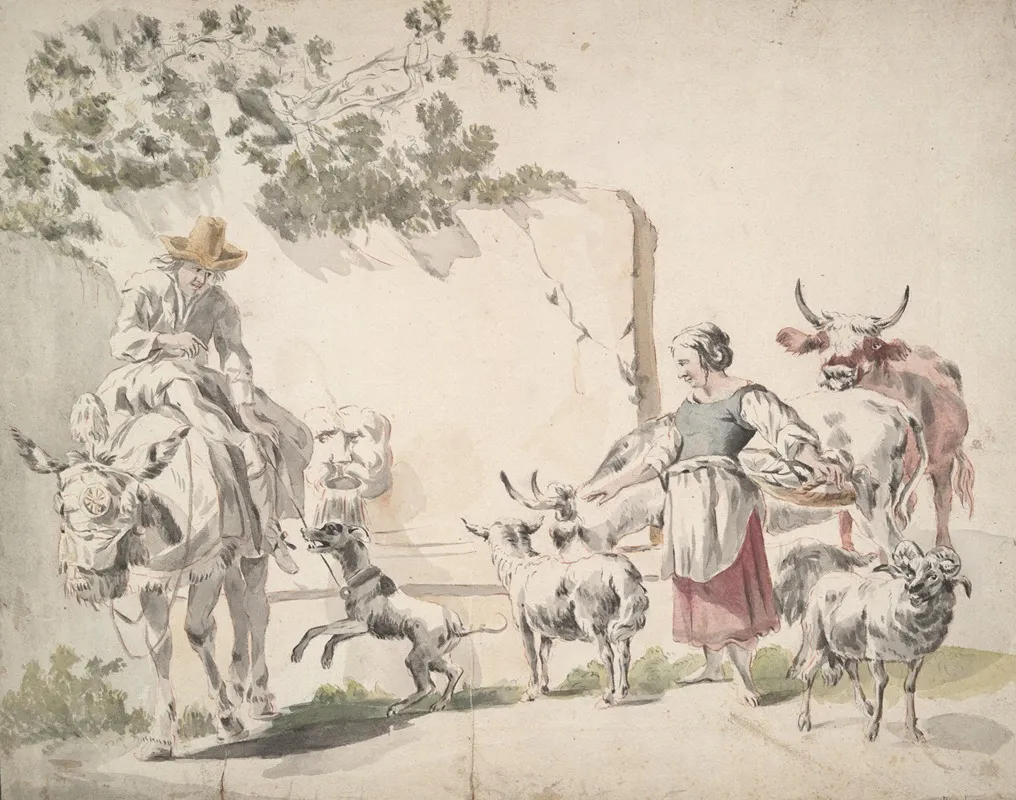 Peasants Going To Market