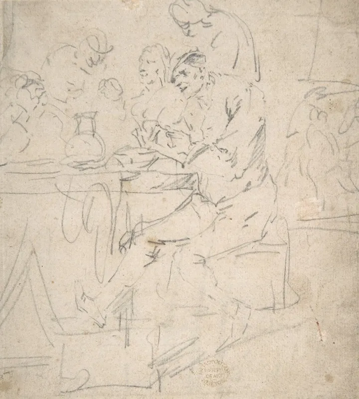 Peasants In A Tavern 2