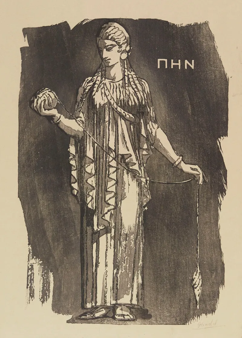 Penelope 7 by Jules Chadel - Canvas Print