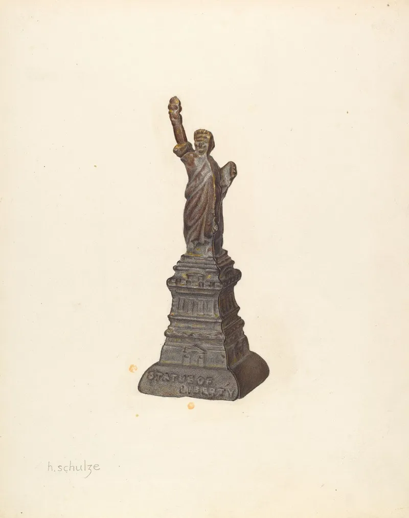 Penny Bank Statue Of Liberty