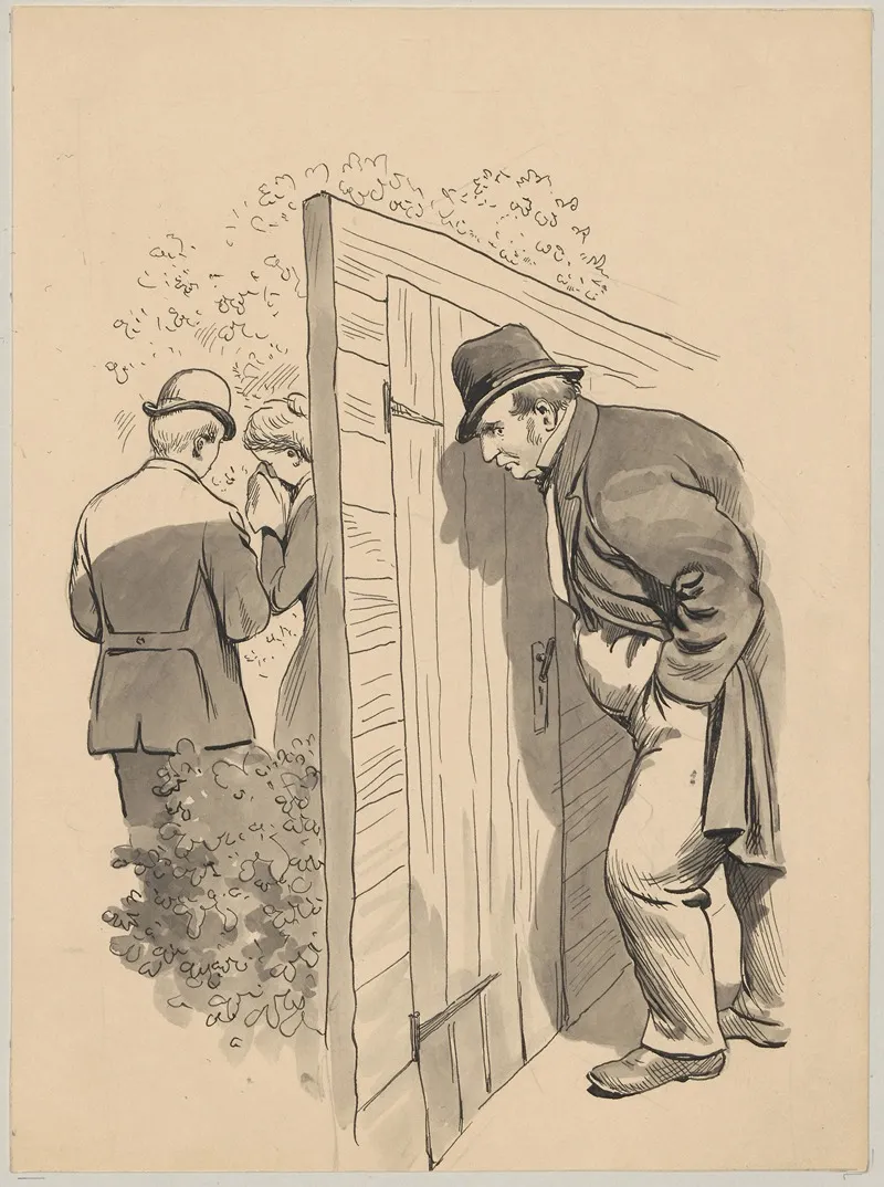 People By The Fence