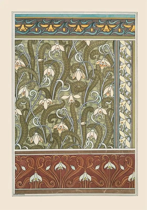 Perce Neige 2 by Maurice Pillard Verneuil - Canvas Print