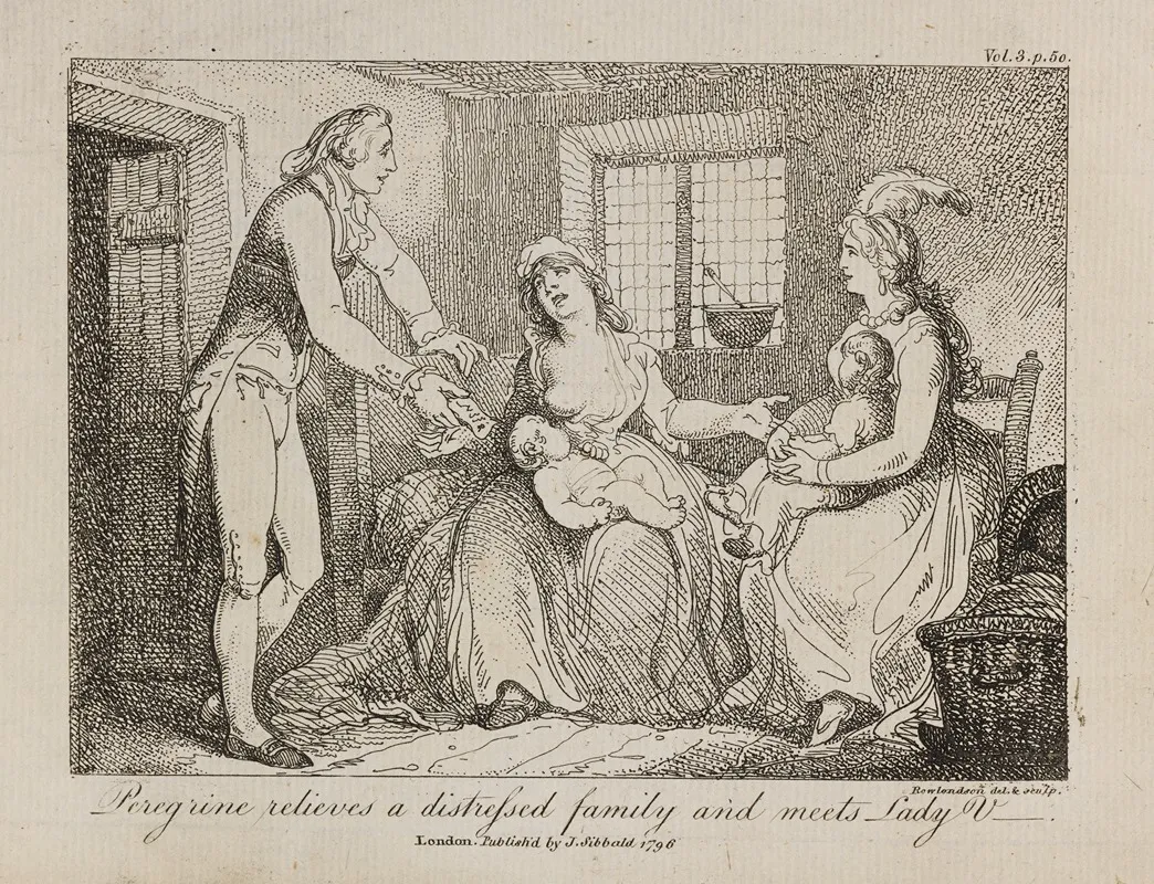 Peregrine Relieves A Distressed Family And Meets Lady V