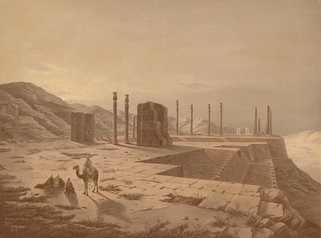 Persepolis by Josef Langl - Canvas Print