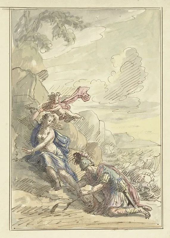 Perseus Bevrijdt Andromeda