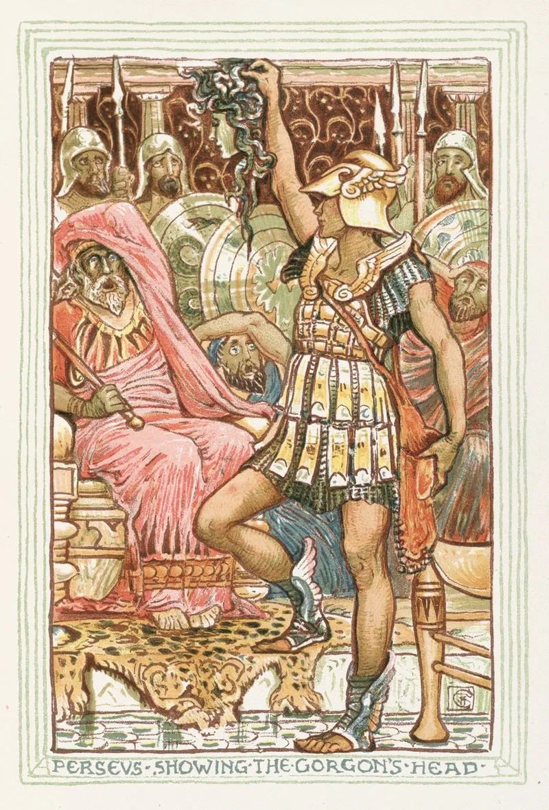 Perseus Showing The Gorgons Head