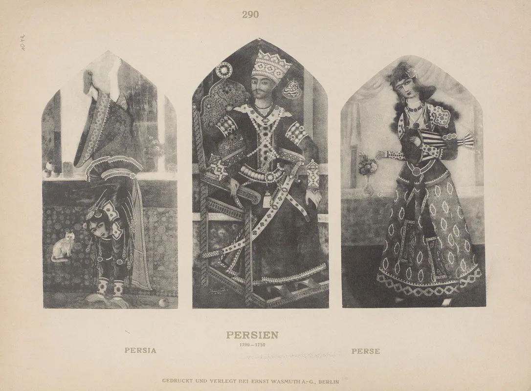 Persia 2 by Adolf Rosenberg - Canvas Print