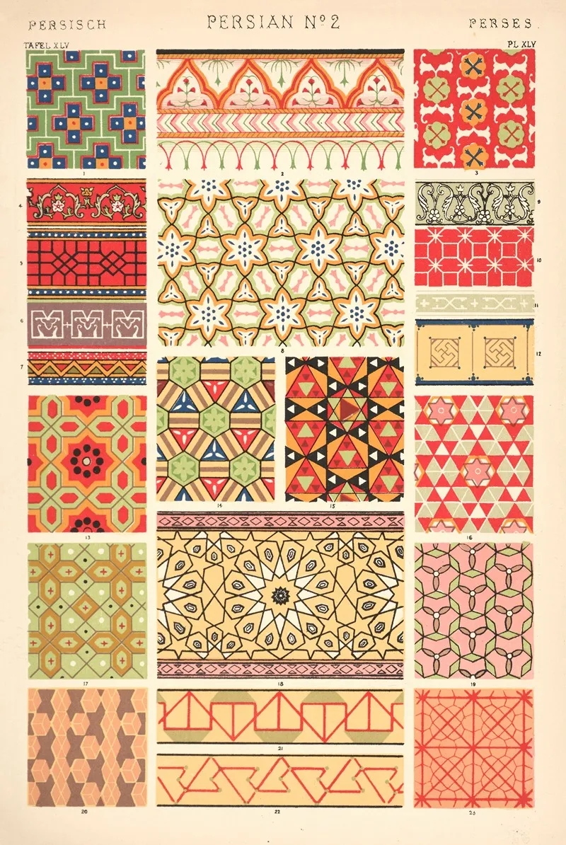 Persian No 2 3
