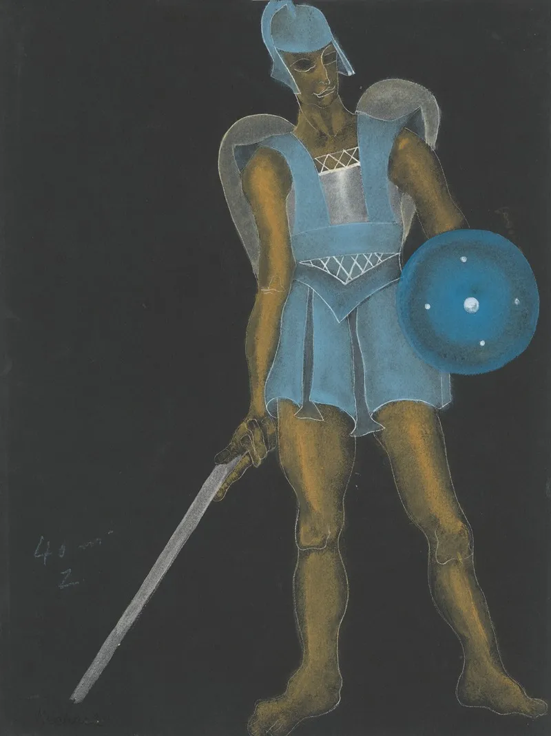 Personage 10 by Lon Landau - Canvas Print