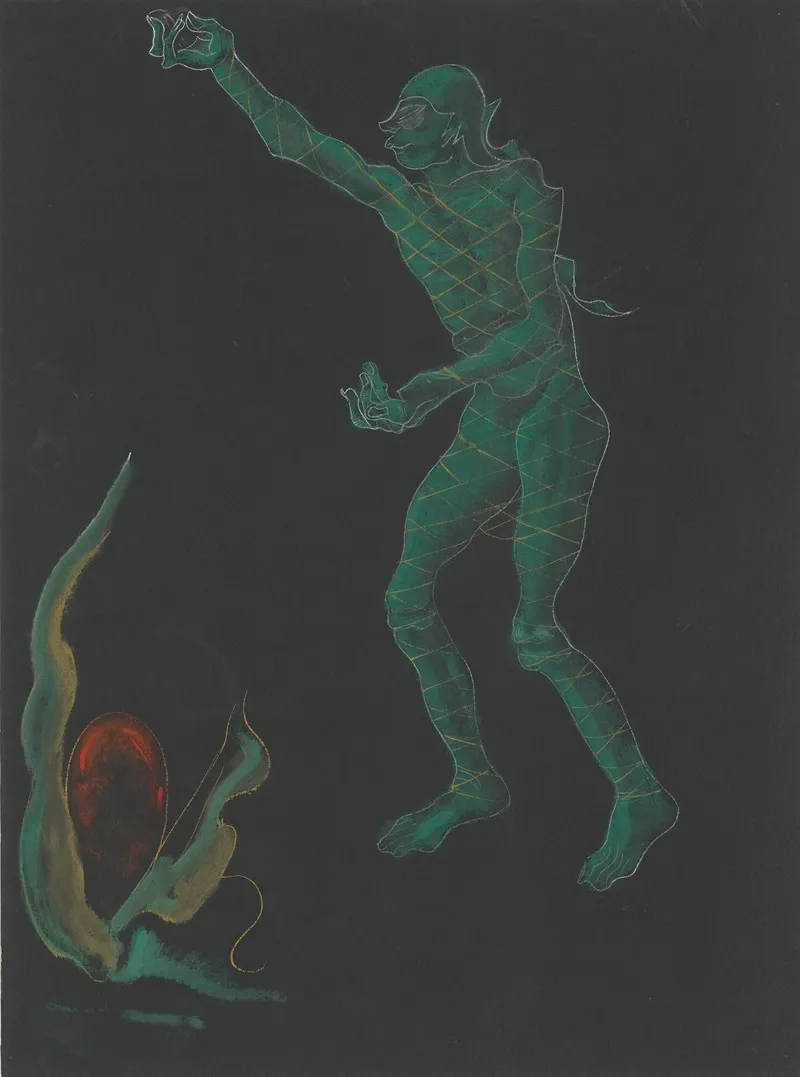 Personage by Lon Landau - Canvas Print