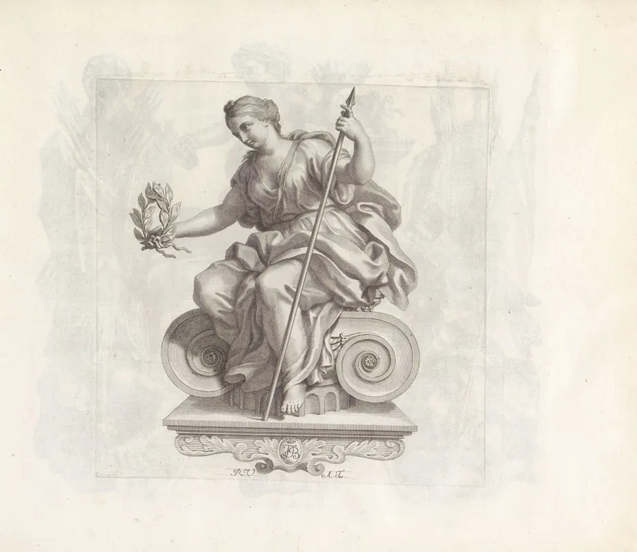 Personificatie Van Stabiliteit by Robert van Audenaerde - Canvas Print