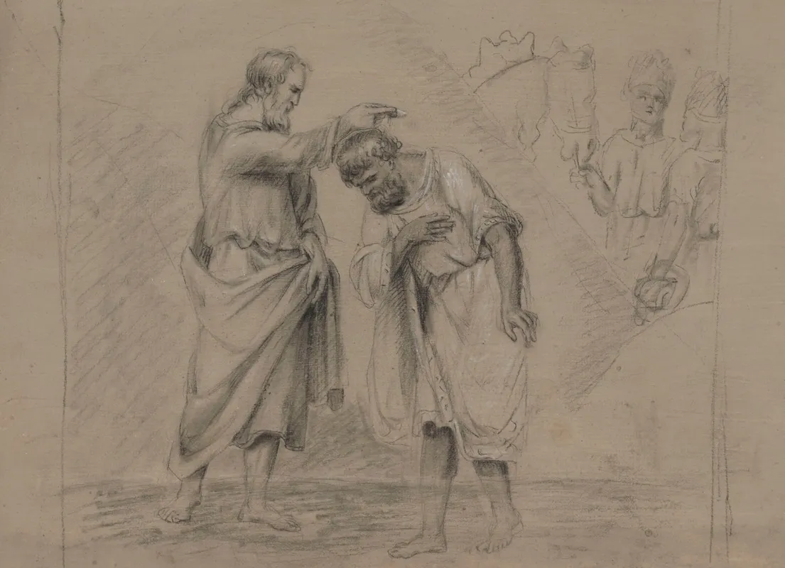 Peter Baptises Cornelius The Centurion