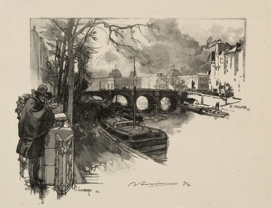 Petit Bras De Seine Au Pont Neuf