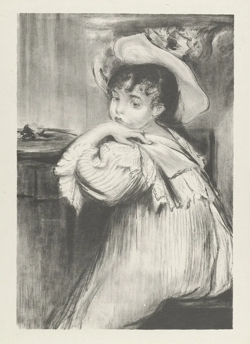Petite Fille 2 by Jacques-Émile Blanche - Canvas Print