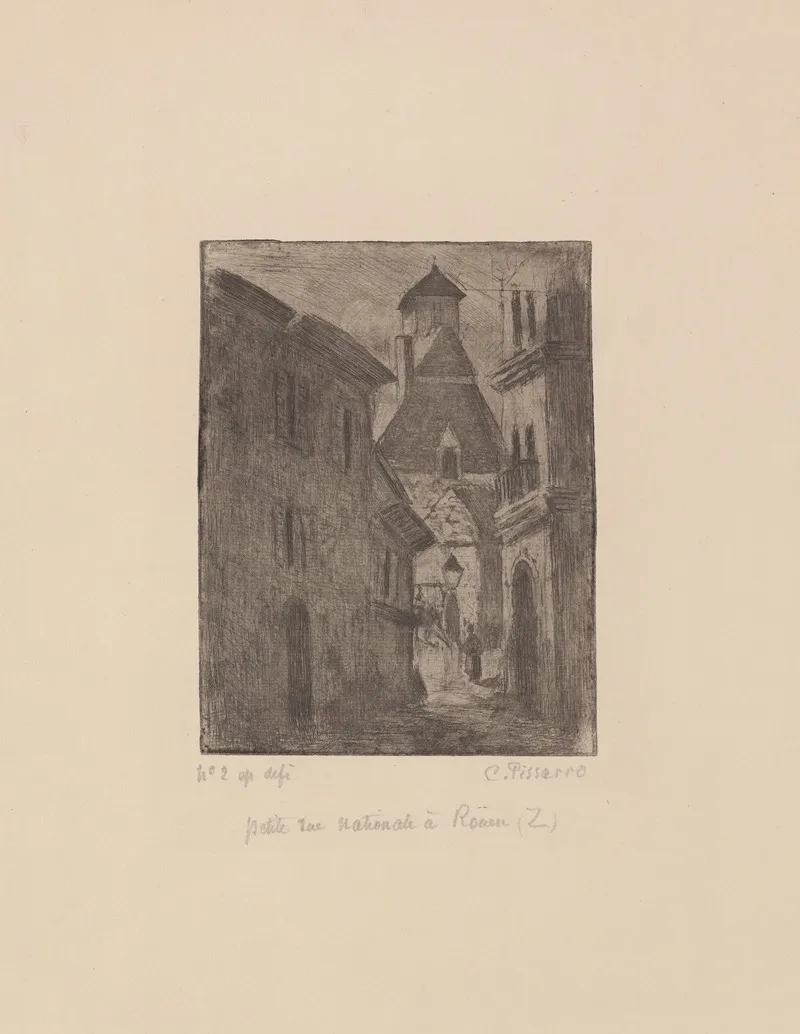 Petite Rue Nationale A Rouen