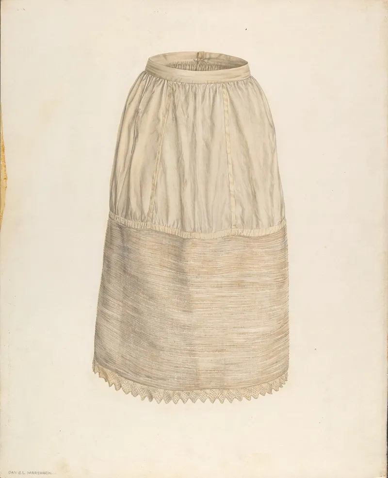 Petticoat by Daniel Marshack - Canvas Print