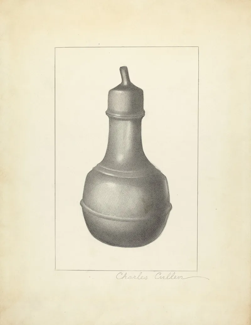 Pewter Nursing Bottle
