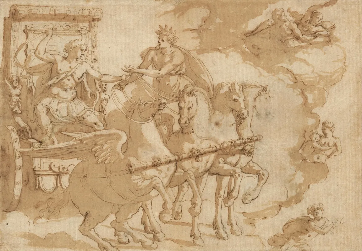 Phaeton Receiving The Chariot From Apollo
