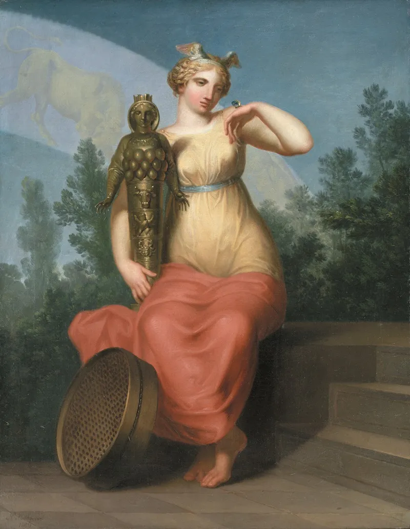 Philosophy Allegorical Figure
