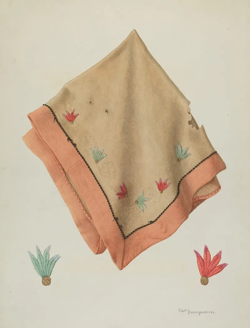 Piano Cover by Carl Buergerniss - Canvas Print