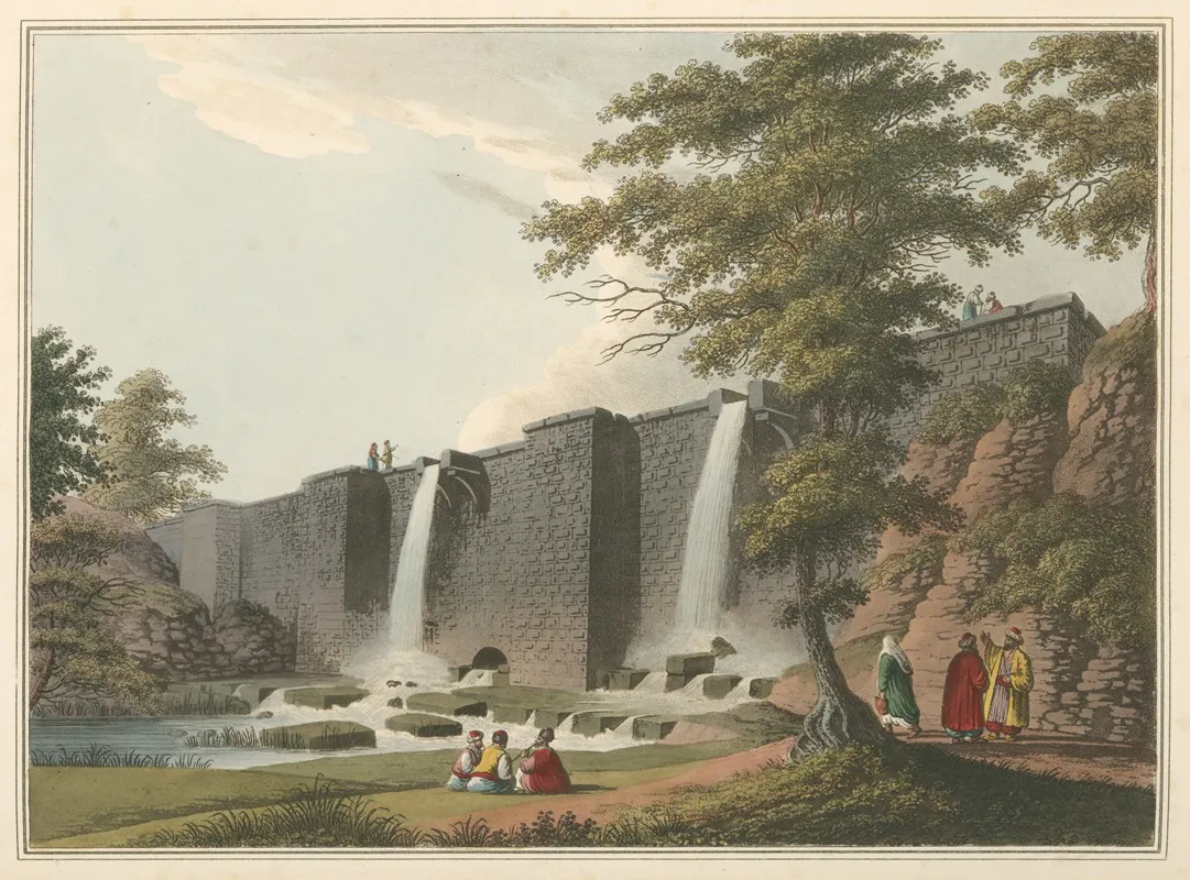 Piccolo Bent by Luigi Mayer - Canvas Print