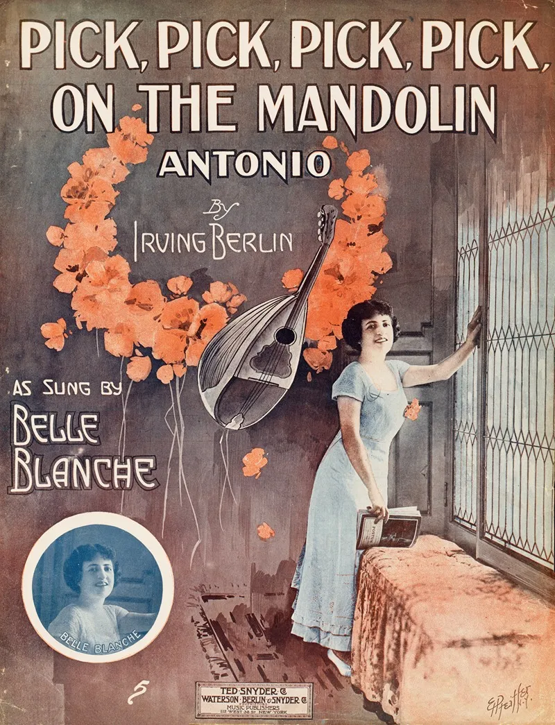 Pick Pick Pick Pick On The Mandolin Antonio