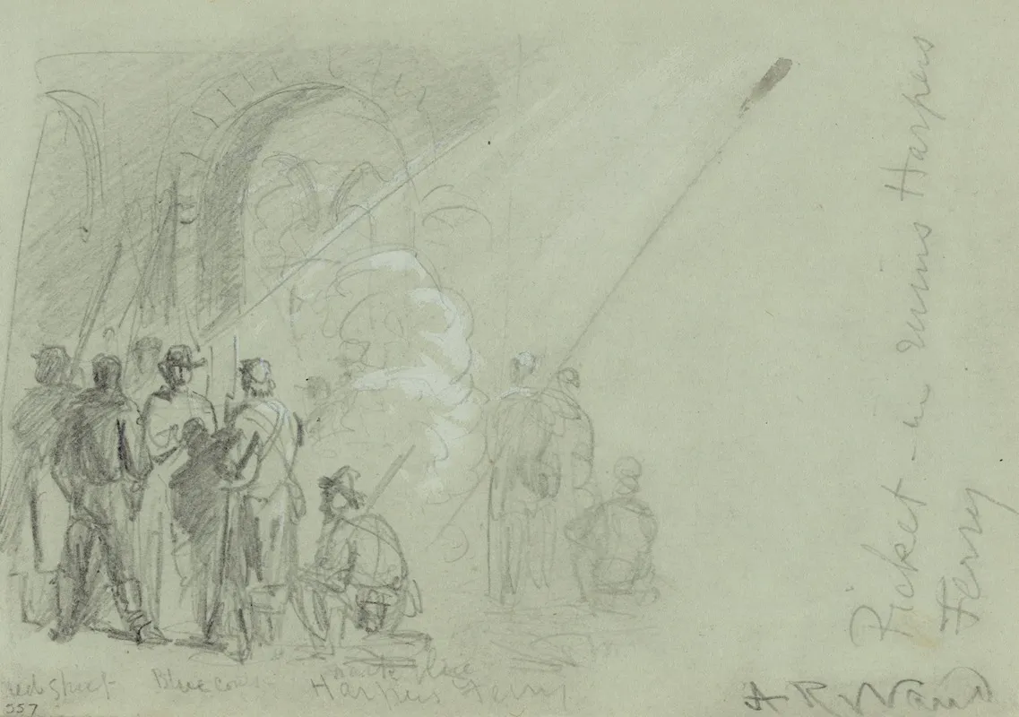 Picket In Ruins Harpers Ferry