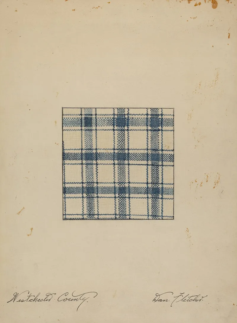 Piece Of Handwoven Linen by Daniel Fletcher - Canvas Print