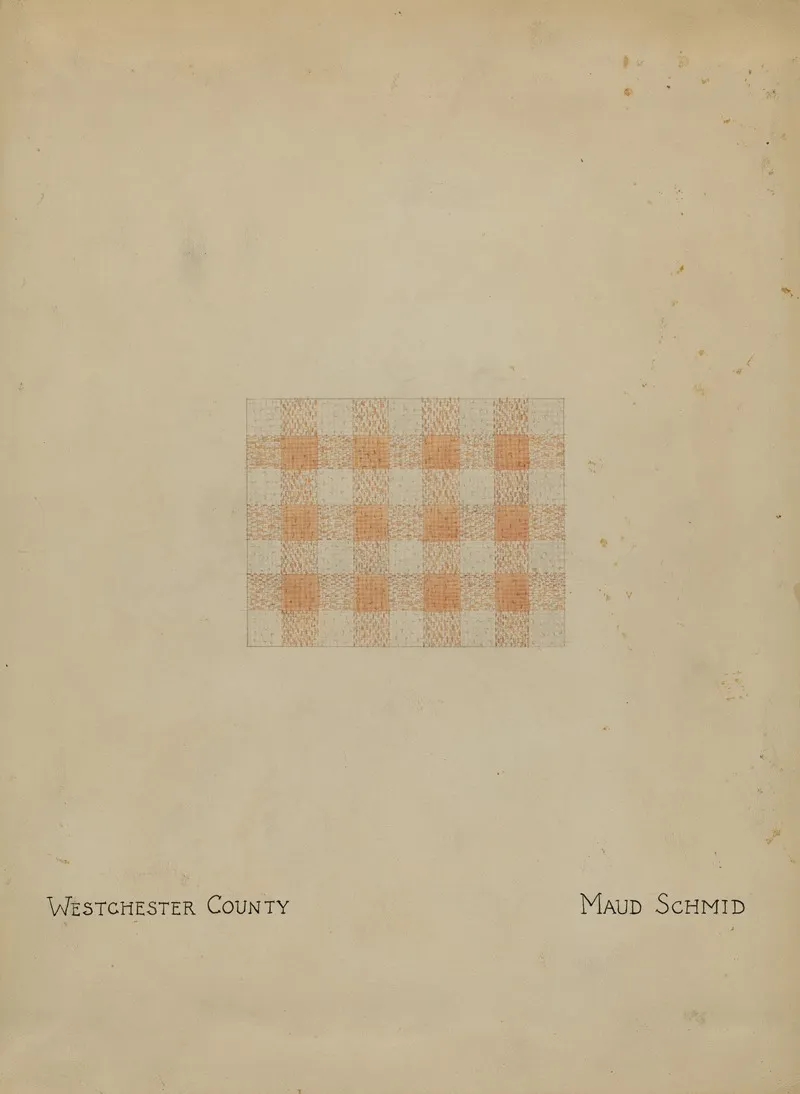 Piece Of Linen 2 by Maud Schmid - Canvas Print