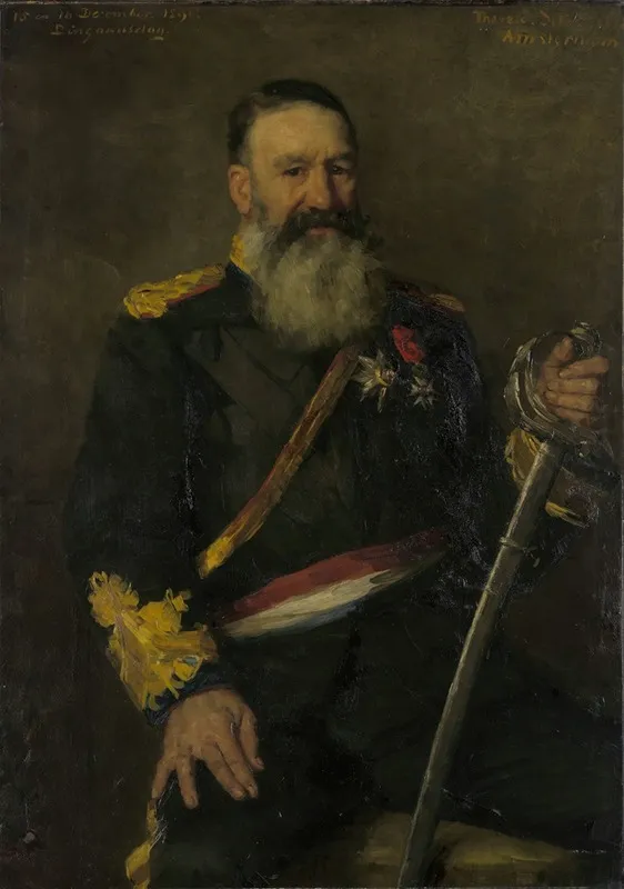 Piet J Joubert 1831 1900 Commandant Generaal Van De Zuidafrikaanse Republiek