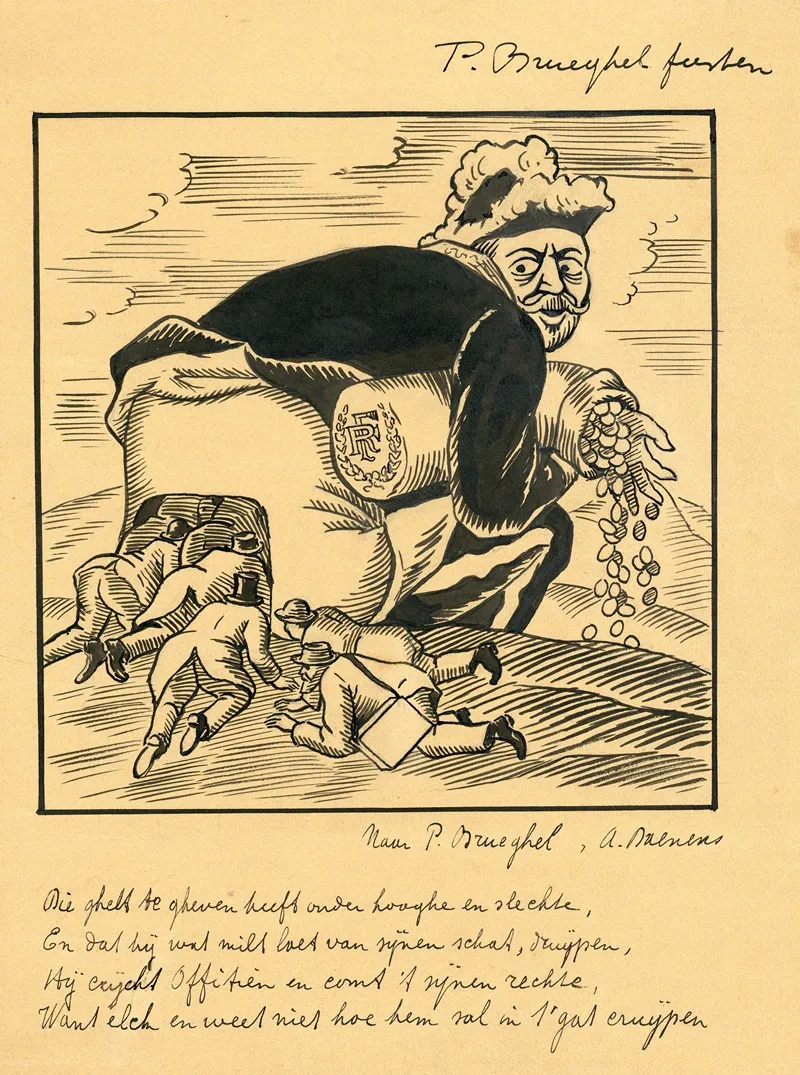 Pieter Brueghel Feesten by Albert Daenens - Canvas Print