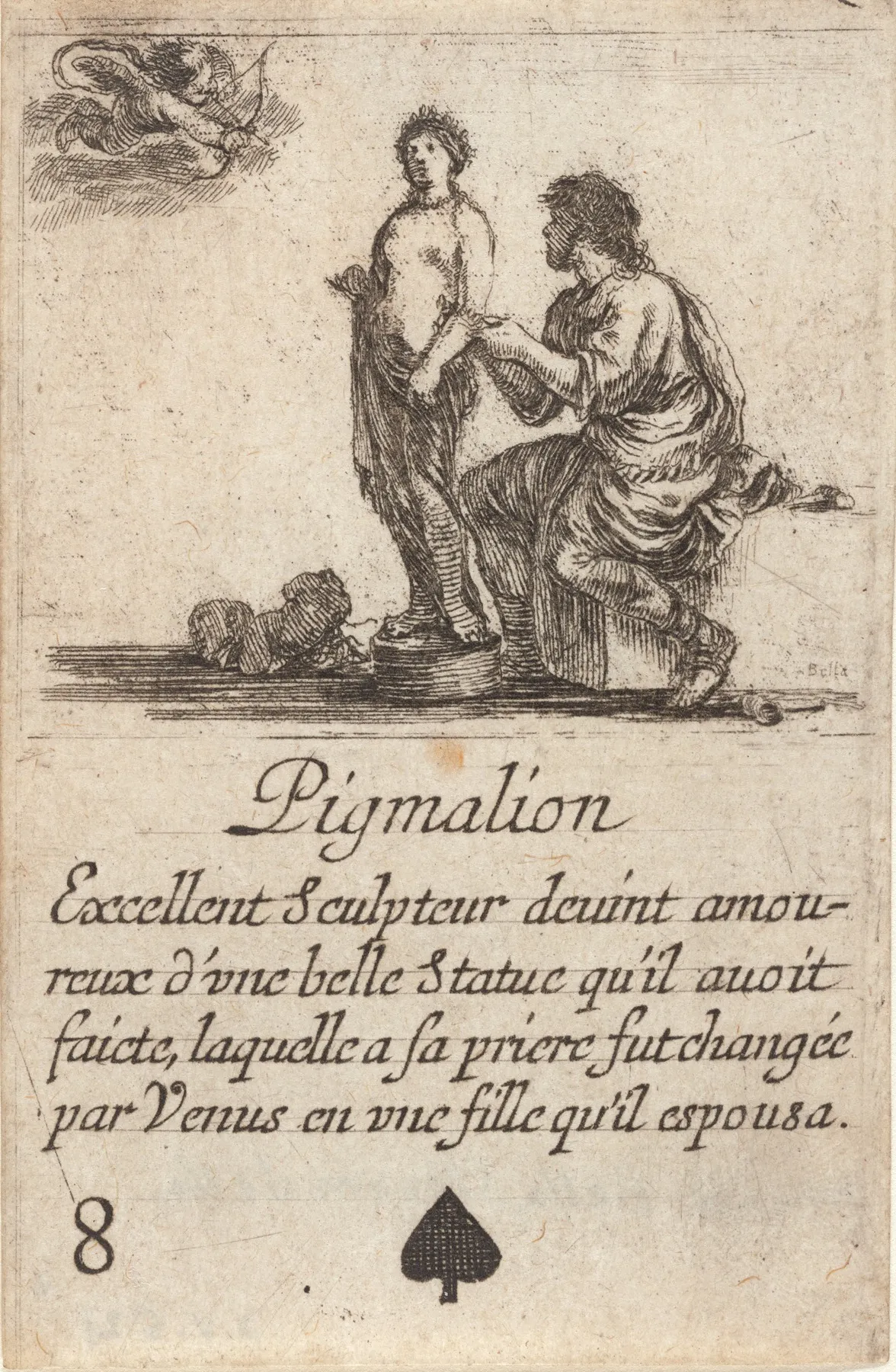 Pigmalion by Stefano Della Bella - Canvas Print