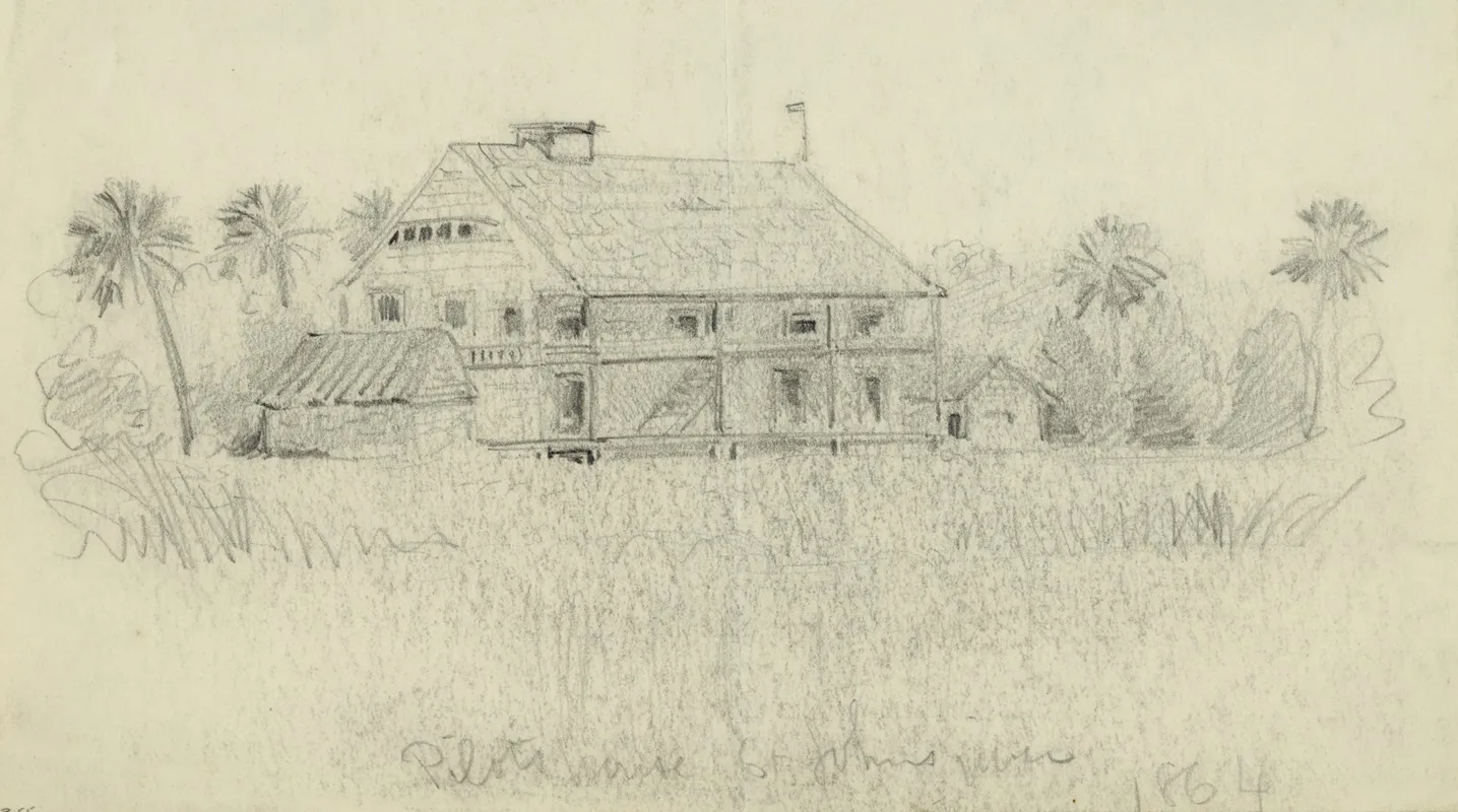 Pilots House St Johns River 1864