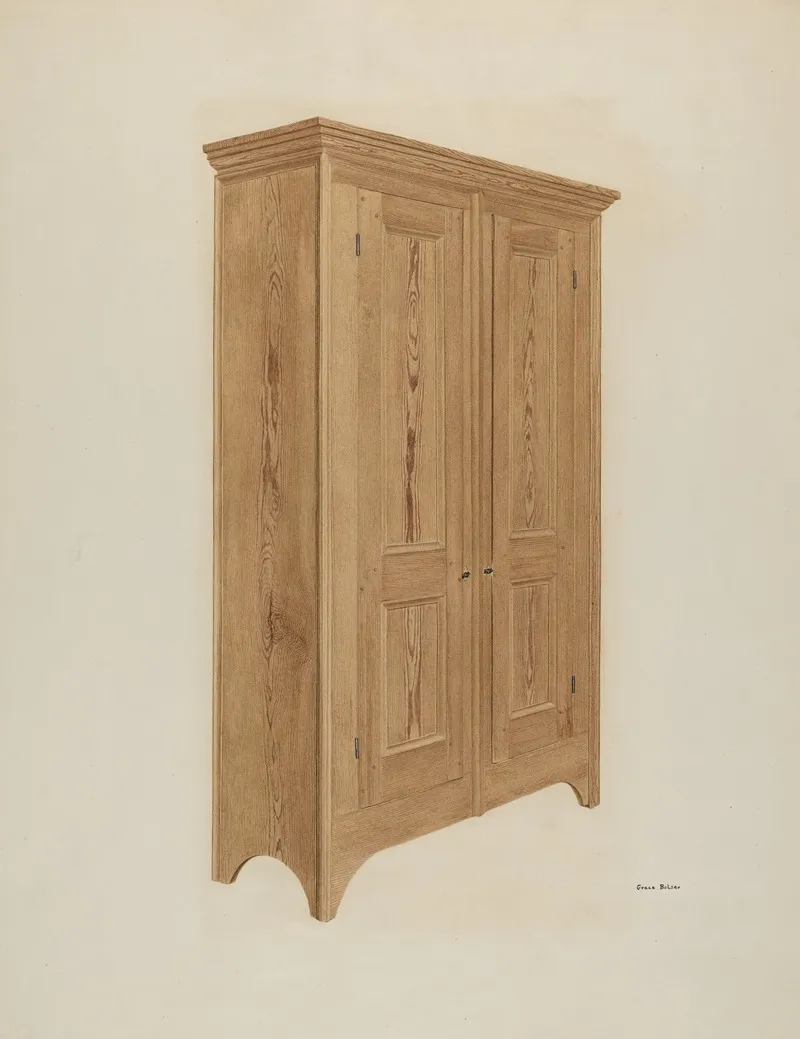 Pine Wardrobe